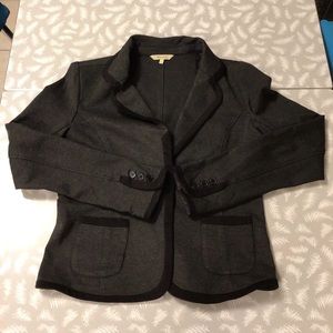 🧥 RW&CO Grey/Black Short Fitted Blazer Size M